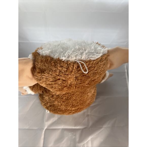 Plush Gizmo Gremlin Brown White 2019 Toy Factory Movie Stuffed Animal 11" - Picture 4 of 7